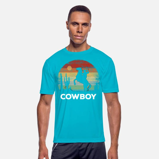Cowboy - Retro Sunset