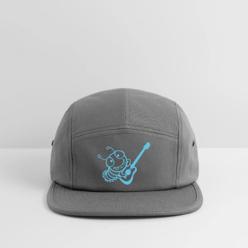 Cute Caterpillar Plays Guitar Bass Party Guitarist