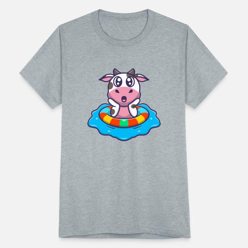 Cute cow animal illustration