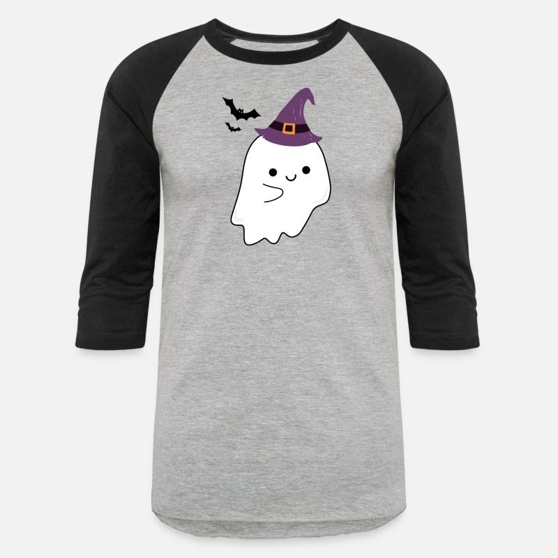 cute Halloween ghost wear a hat