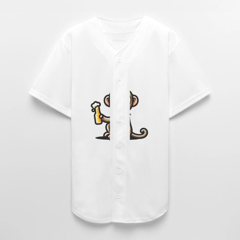 Cute Monkey Drinking Beer 3