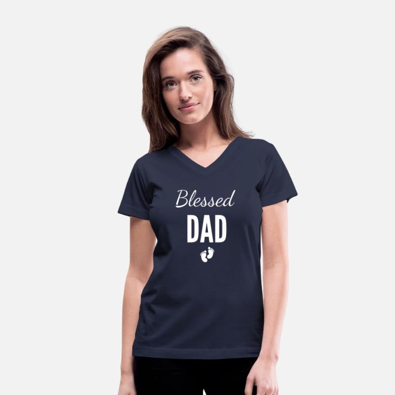 Cute new dad shirts, Blessed Dad Shirts, Dad Tee,