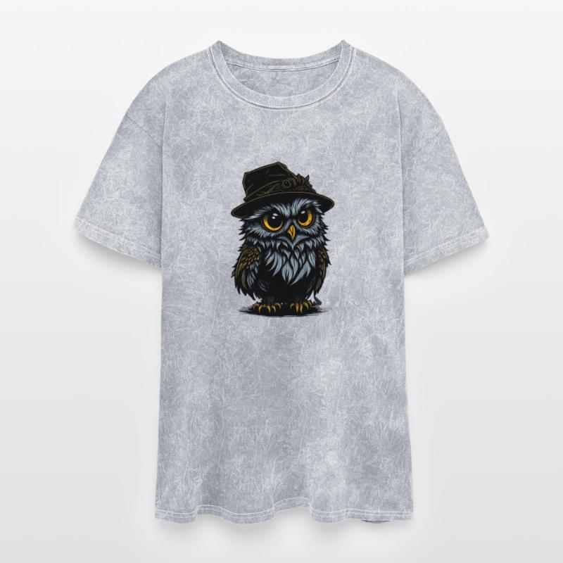 Cute Owl Wearing Hat