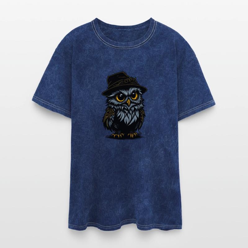 Cute Owl Wearing Hat