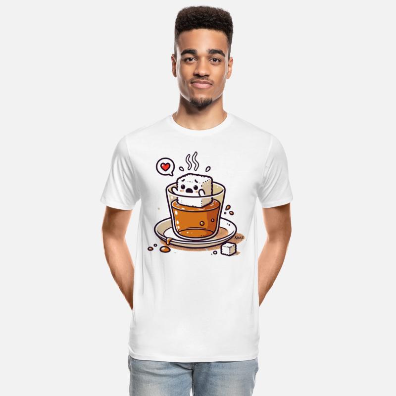 Cute Sugar Cube in Turkish Tea