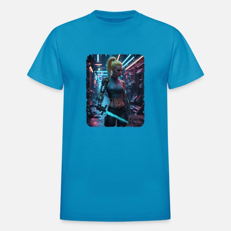 Cyberpunk women Warrior