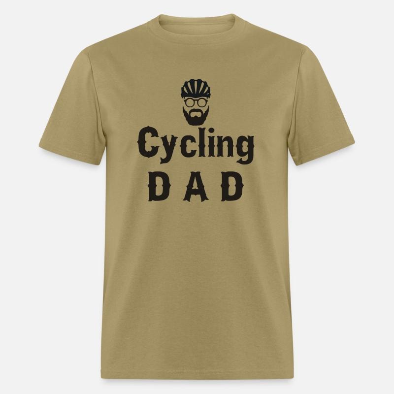 Cycling Dad Bicycle T shirt