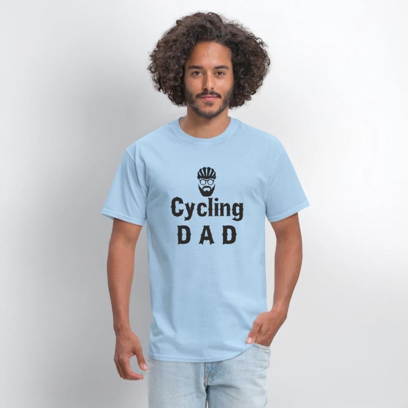 Cycling Dad Bicycle T shirt