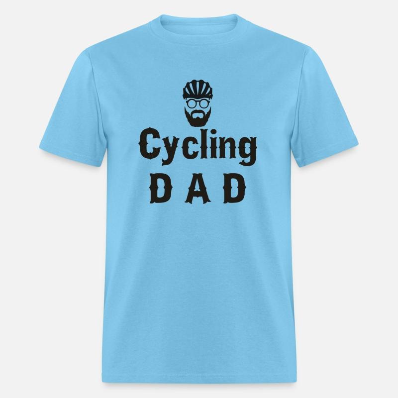 Cycling Dad Bicycle T shirt