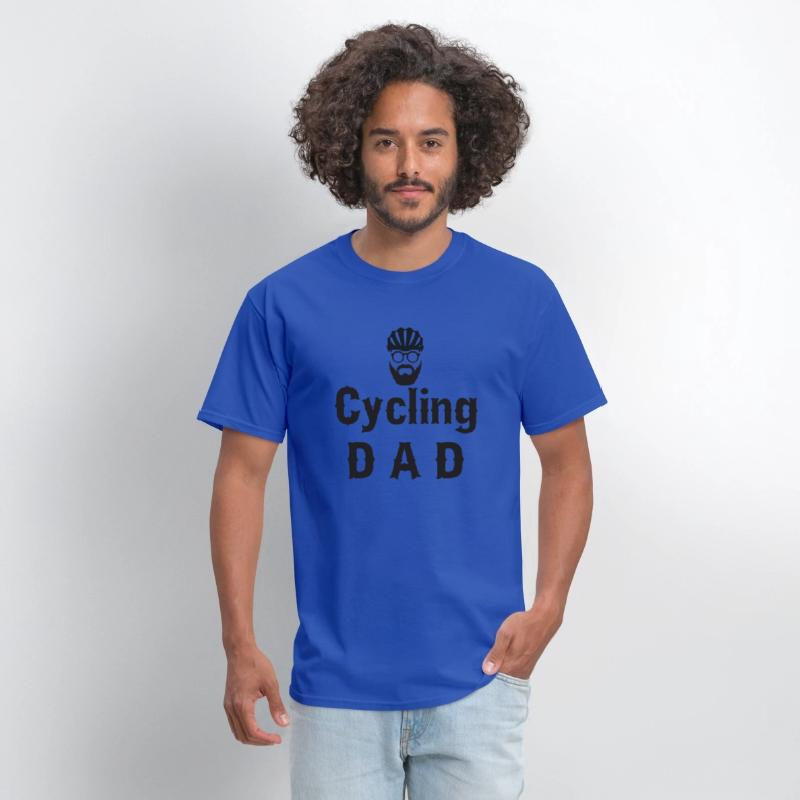 Cycling Dad Bicycle T shirt