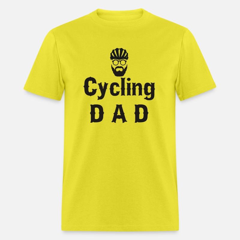 Cycling Dad Bicycle T shirt
