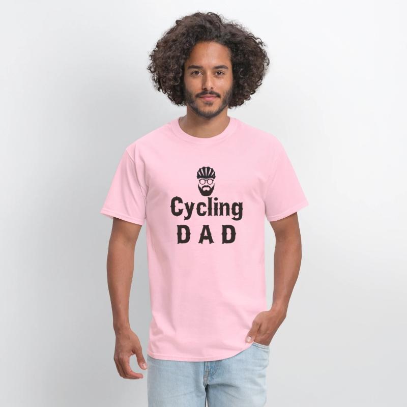Cycling Dad Bicycle T shirt