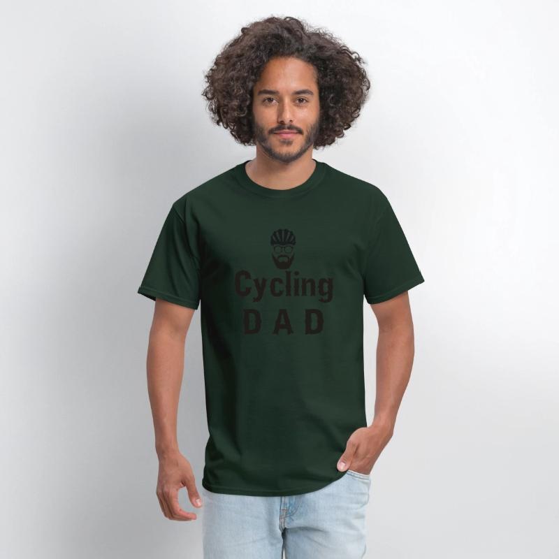Cycling Dad Bicycle T shirt