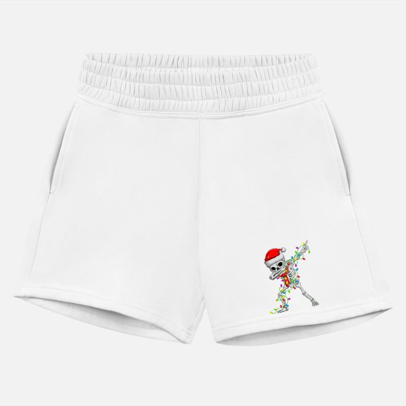 Dabbing Skeleton Santa Christmas