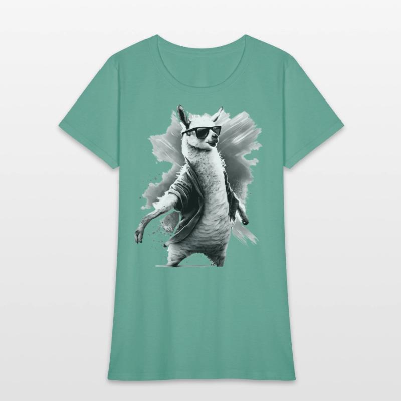 Dancing Lama Llama Alpaca Animal Gift Idea