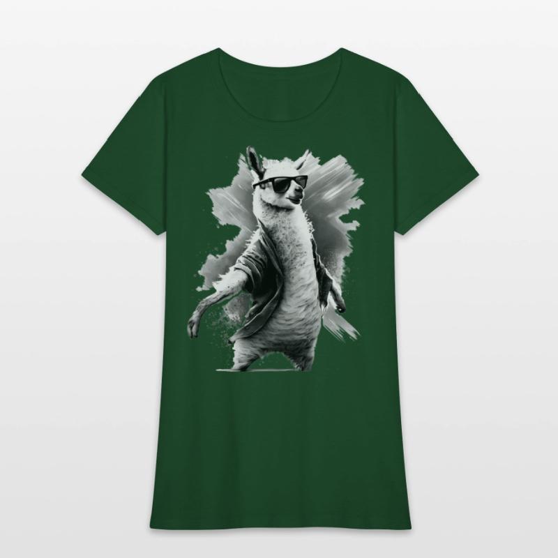 Dancing Lama Llama Alpaca Animal Gift Idea