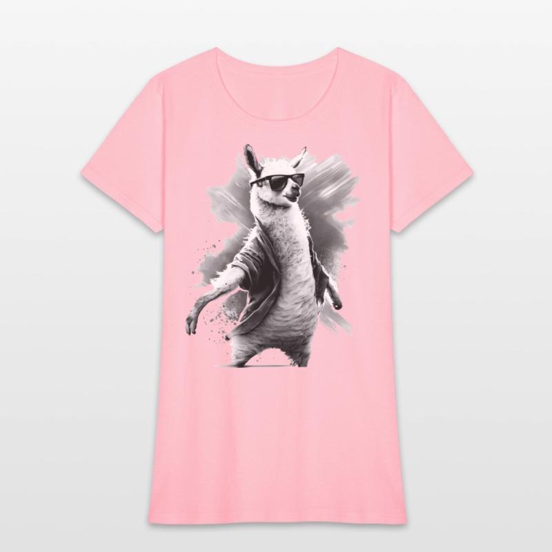 Dancing Lama Llama Alpaca Animal Gift Idea