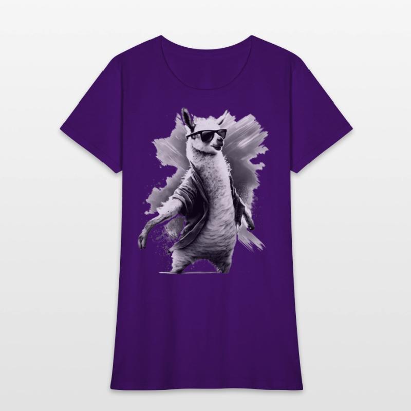 Dancing Lama Llama Alpaca Animal Gift Idea