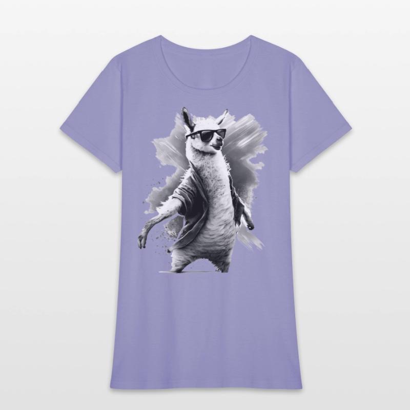 Dancing Lama Llama Alpaca Animal Gift Idea