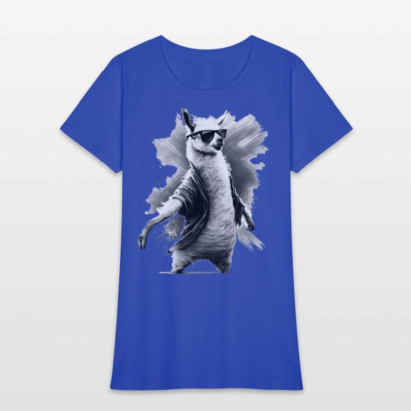 Dancing Lama Llama Alpaca Animal Gift Idea