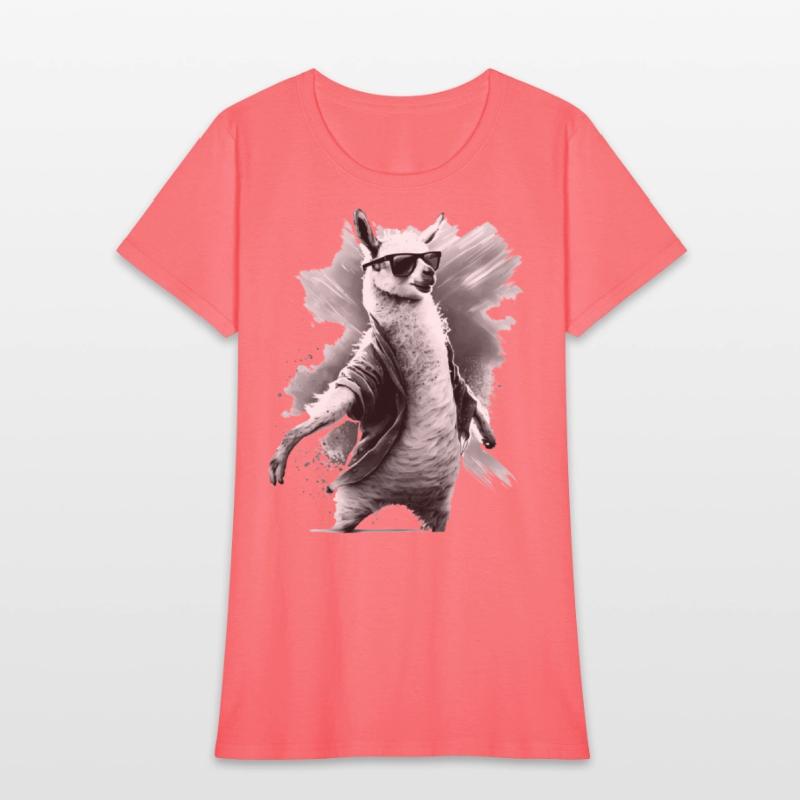 Dancing Lama Llama Alpaca Animal Gift Idea