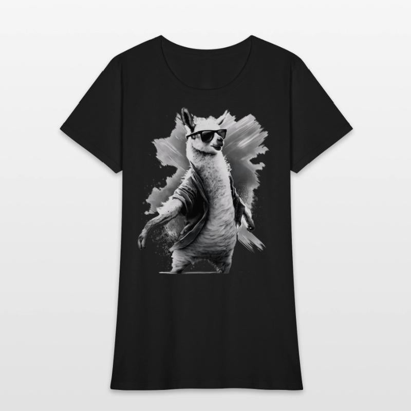 Dancing Lama Llama Alpaca Animal Gift Idea