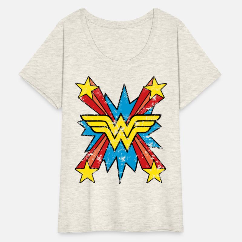 DC Comics Wonder Woman Retro Symbol Vintage