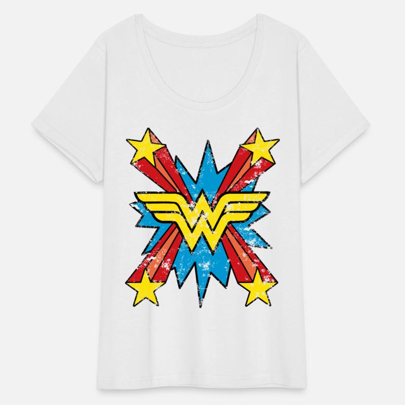 DC Comics Wonder Woman Retro Symbol Vintage