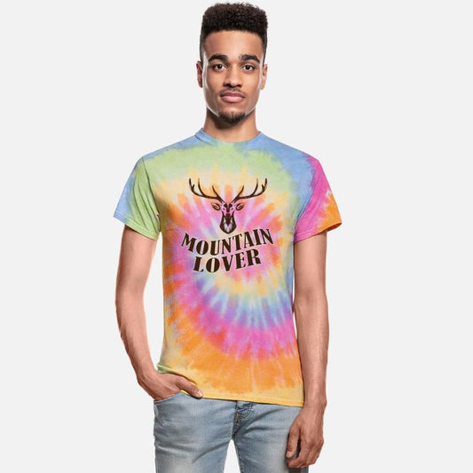 deer t-shirt for climbers and hikers forest lover
