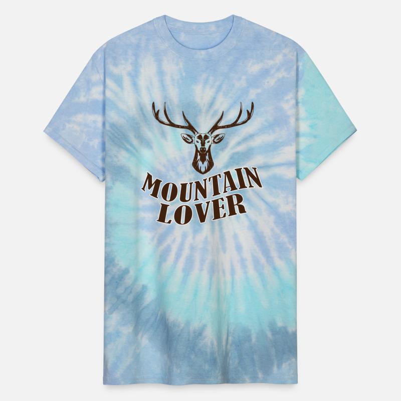 deer t-shirt for climbers and hikers forest lover