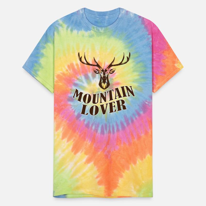 deer t-shirt for climbers and hikers forest lover