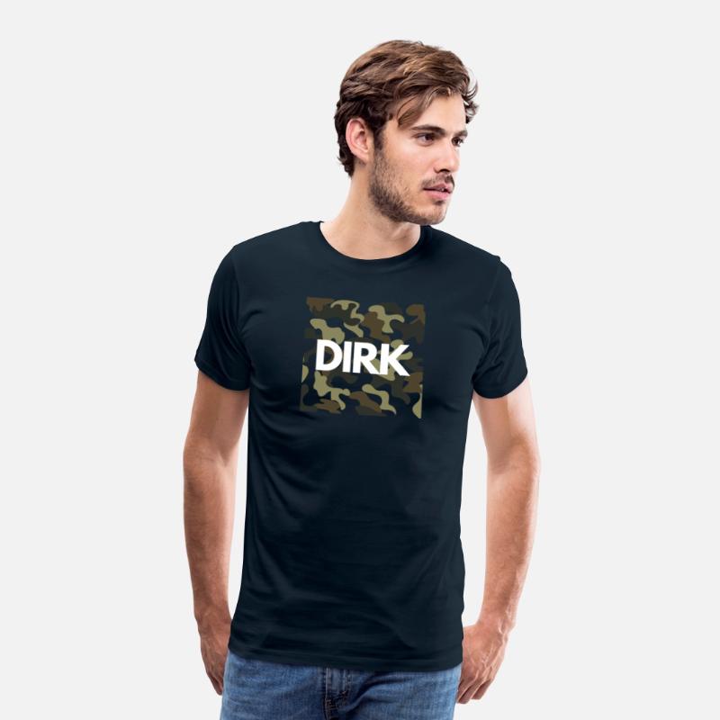 Dirk Name Hoodies Men Good Quality Camouflage