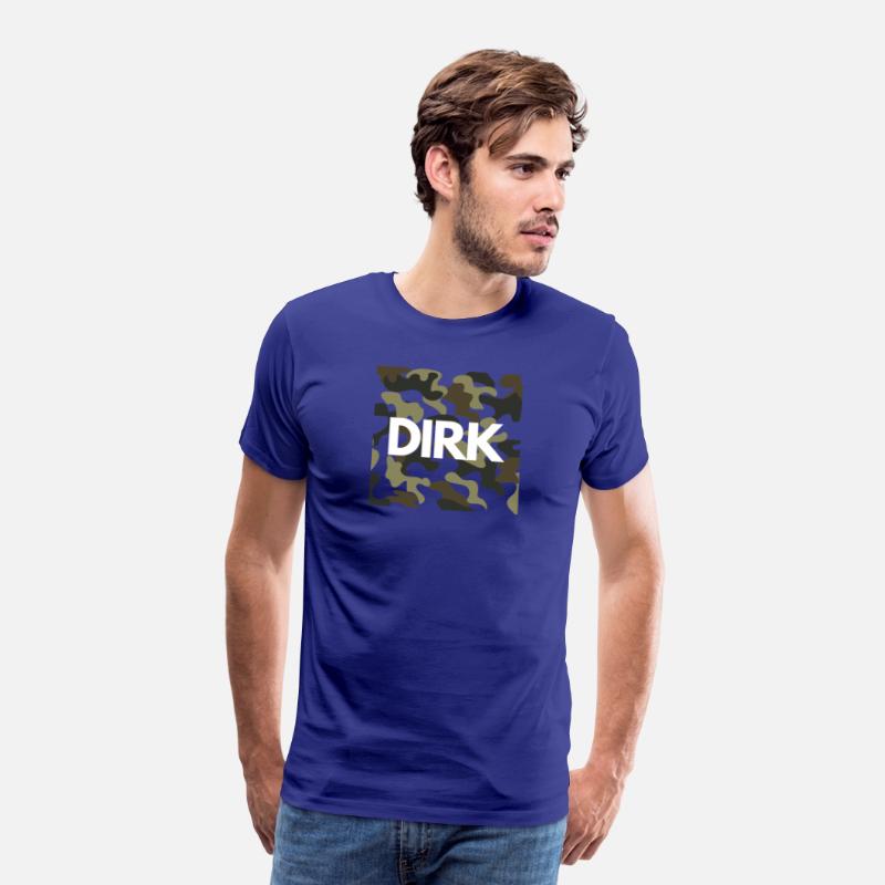 Dirk Name Hoodies Men Good Quality Camouflage