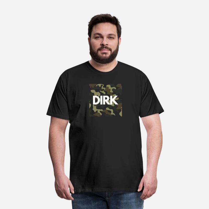 Dirk Name Hoodies Men Good Quality Camouflage