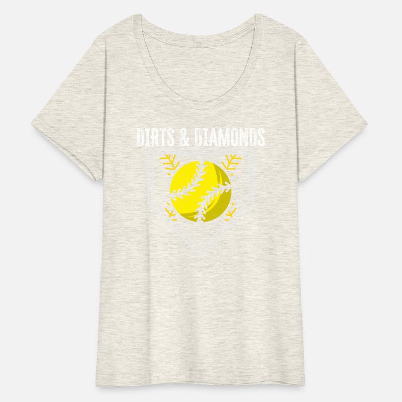 Dirt And Diamonds Softball Player Pitcher Catcher