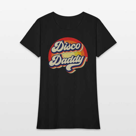 Disco Daddy Rainbow Groovy Retro Men Dad Funny