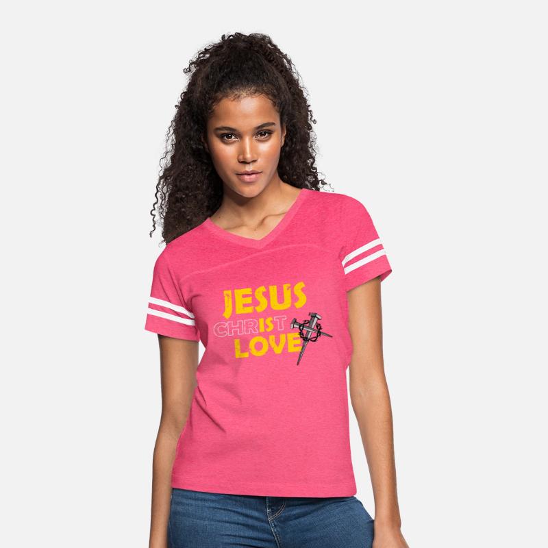 Distressed Jesus Christ Is Love God Christian Reli