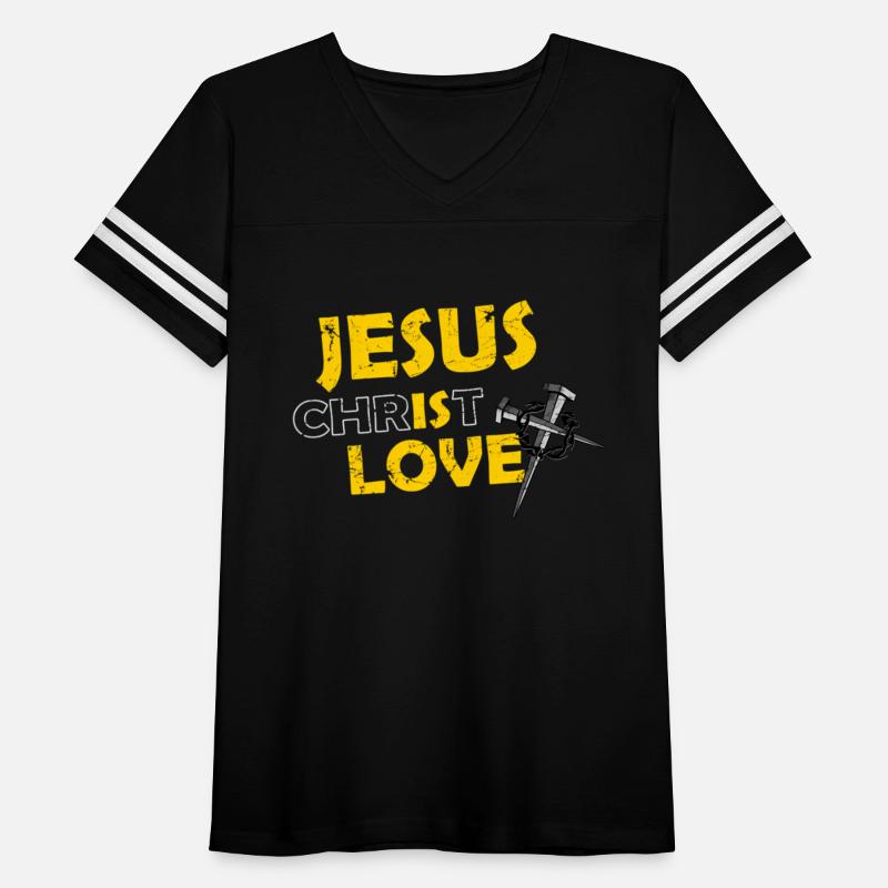 Distressed Jesus Christ Is Love God Christian Reli