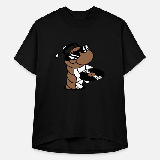 DJ Caterpillar Sunglasses Mixer Music Record Party