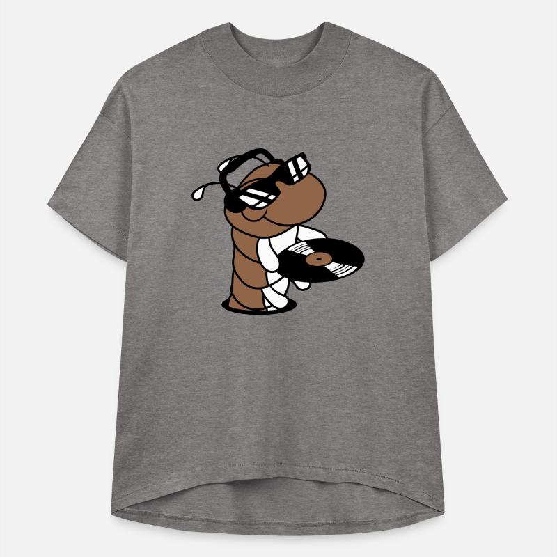 DJ Caterpillar Sunglasses Mixer Music Record Party