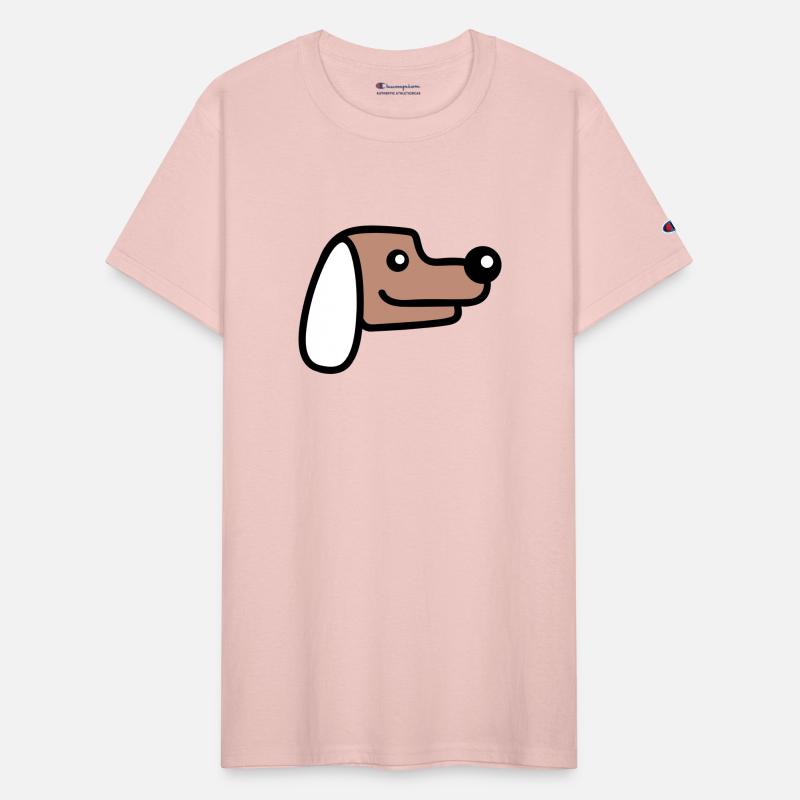 Dog Face Small Happy Pet Head Cute Funny Cartoon