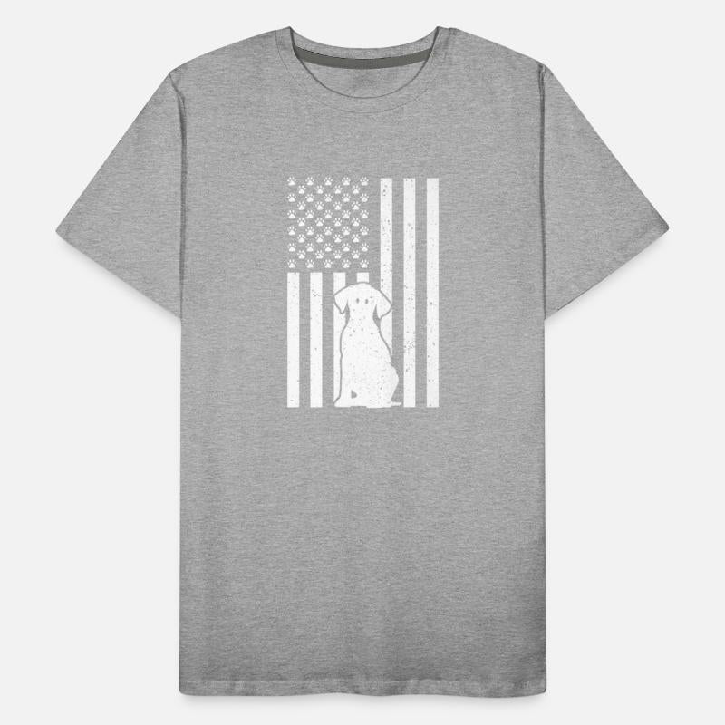 Dog Flag USA 4th July