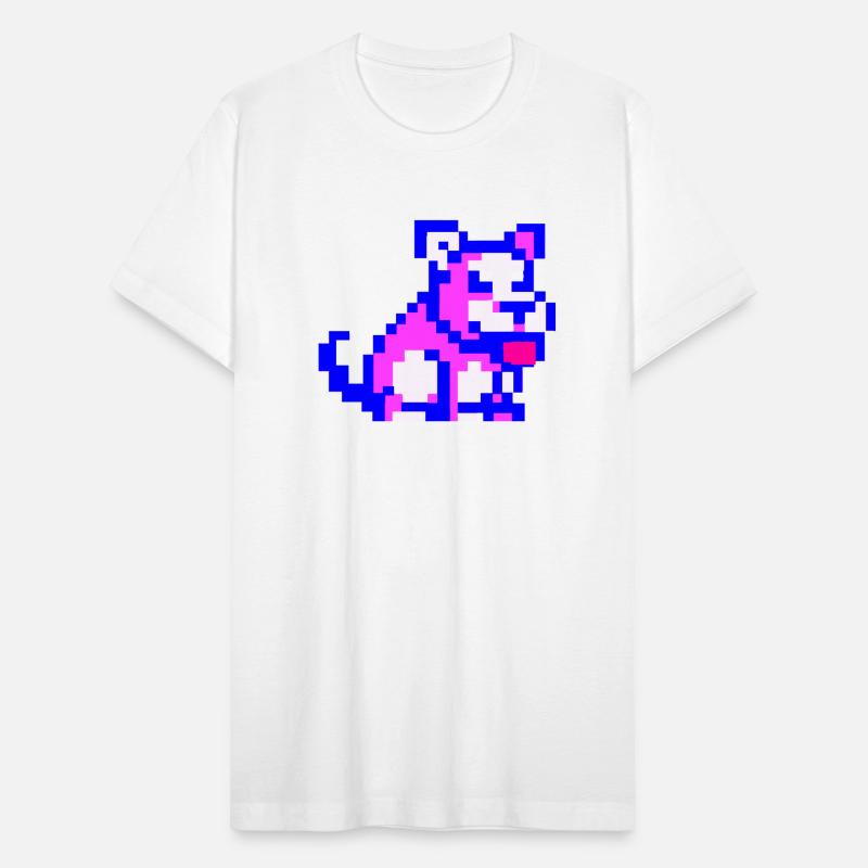 dog pixel pink
