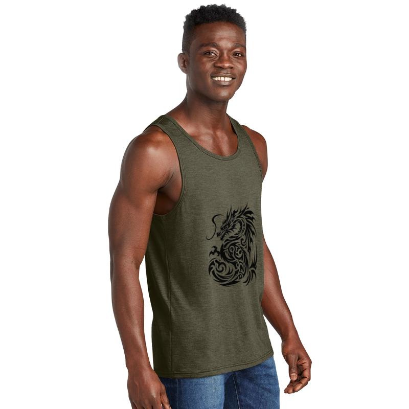 Dragon Tribal Tattoo Artistic Symbol Design