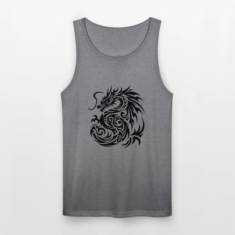 Dragon Tribal Tattoo Artistic Symbol Design