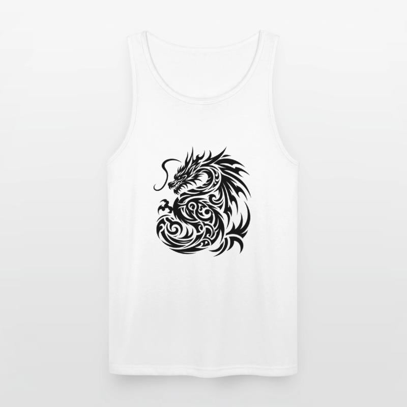 Dragon Tribal Tattoo Artistic Symbol Design