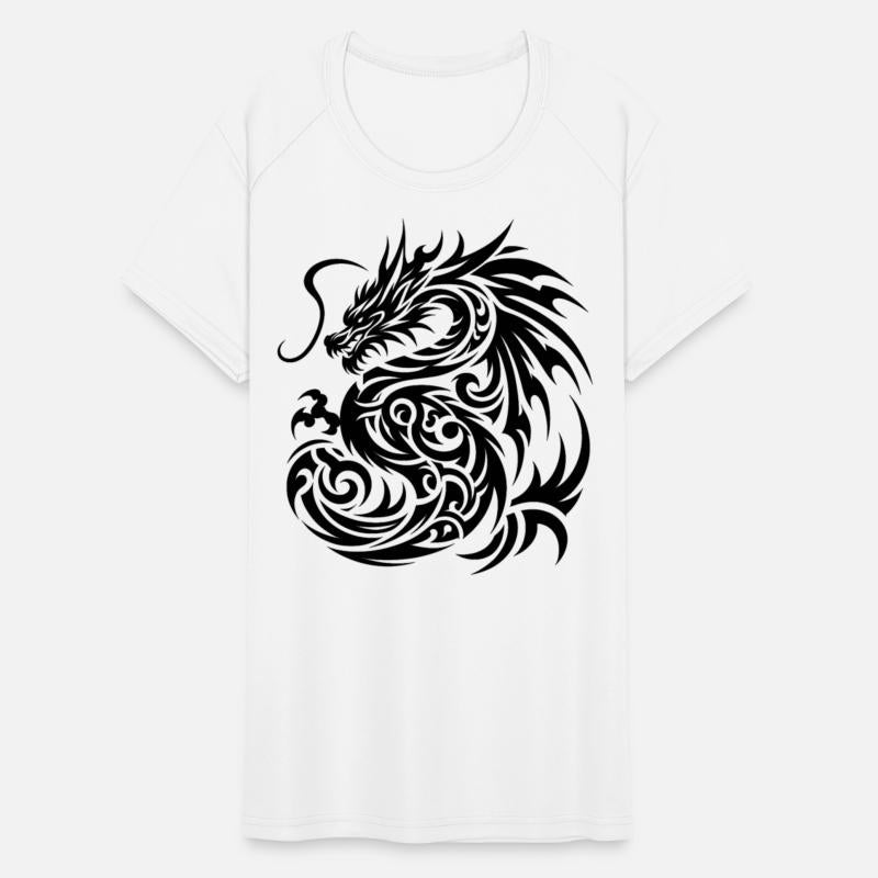 Dragon Tribal Tattoo Artistic Symbol Design