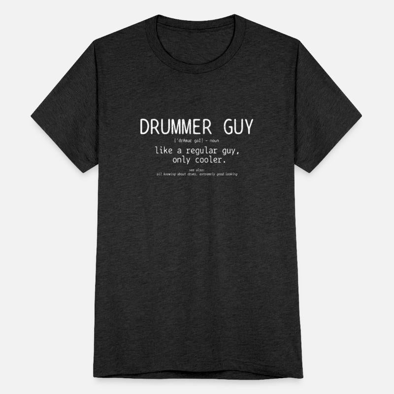 Drummer Guy Gift Vintage Drums Funny