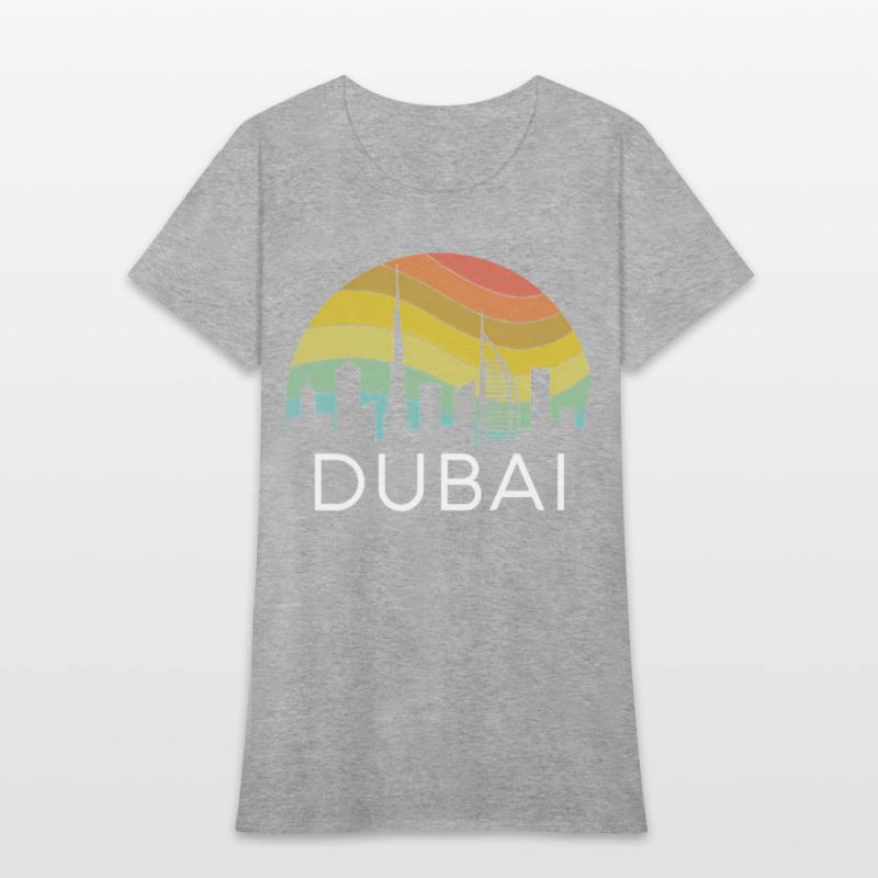 Dubai Skyline City Arab Emirates Uae Arcihtecture