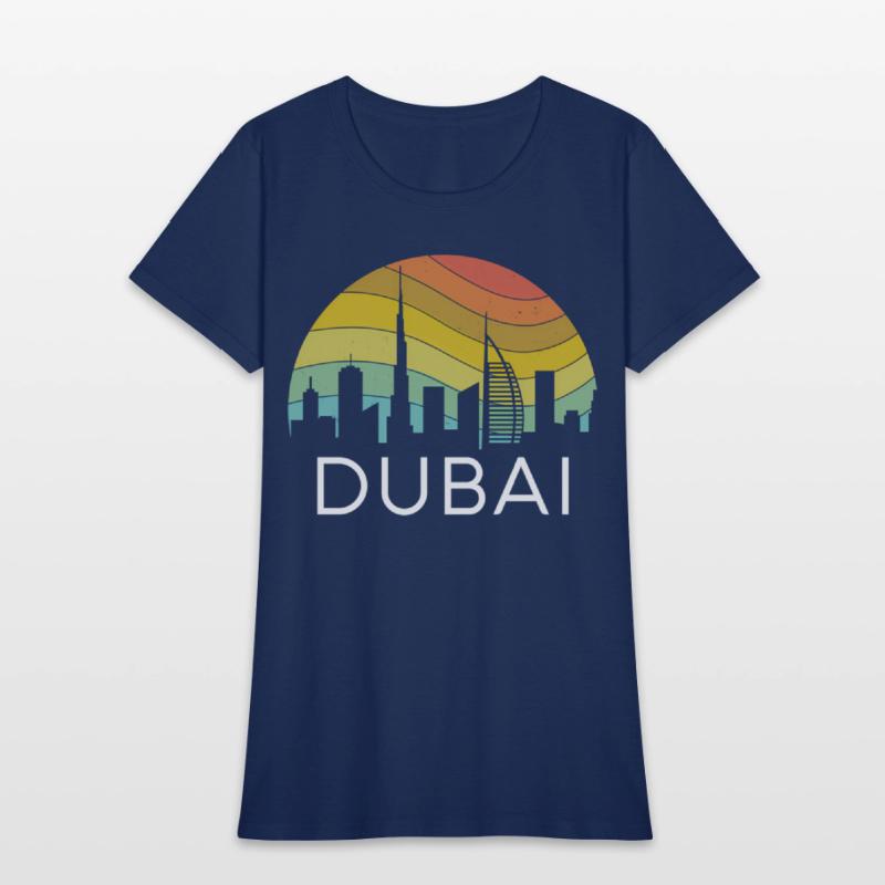 Dubai Skyline City Arab Emirates Uae Arcihtecture